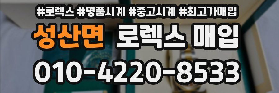 성산면 로렉스 매입