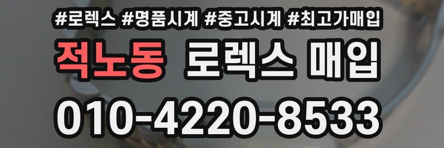 적노동 로렉스 매입