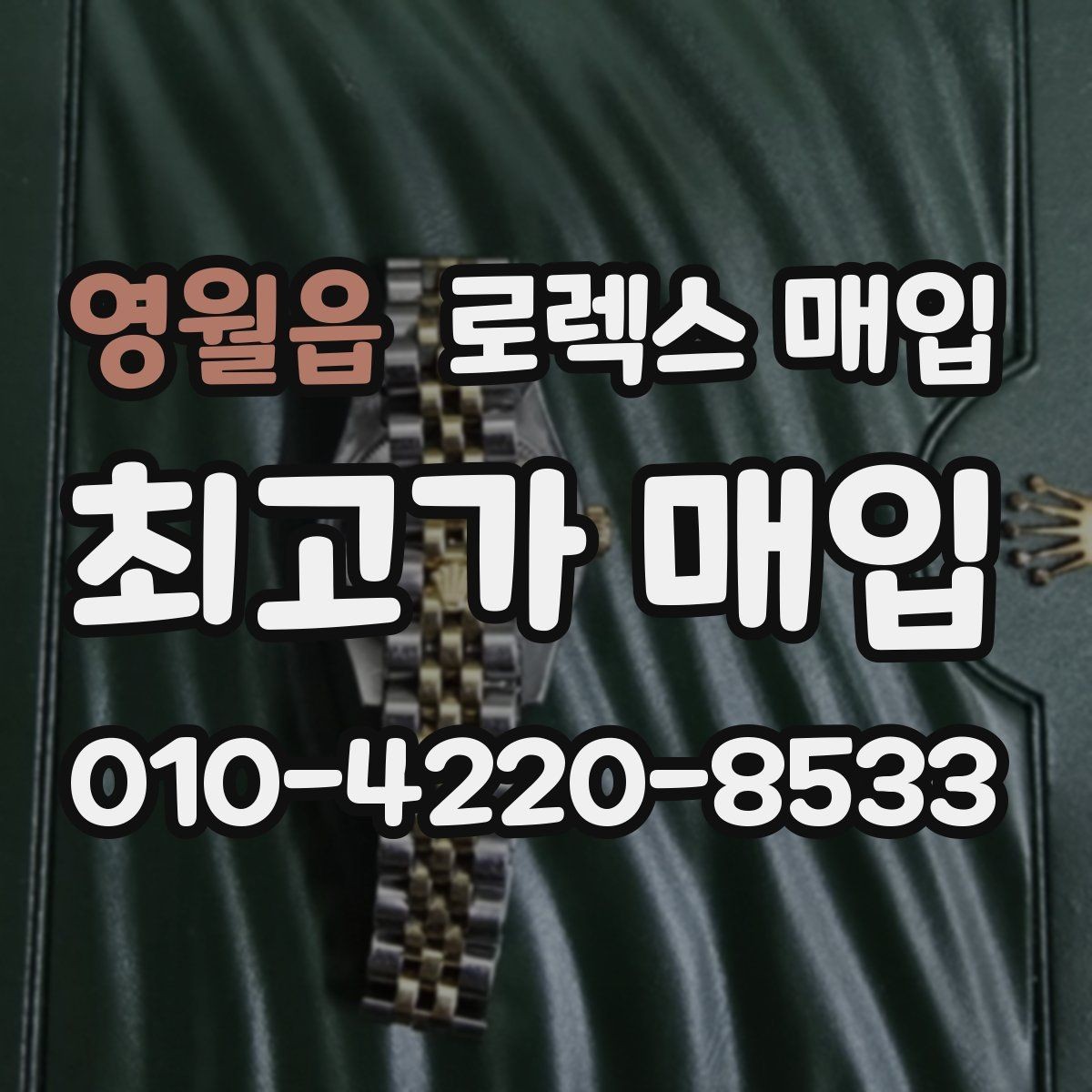 영월읍 로렉스 매입 모델명을 모르겠다면 확인할 곳