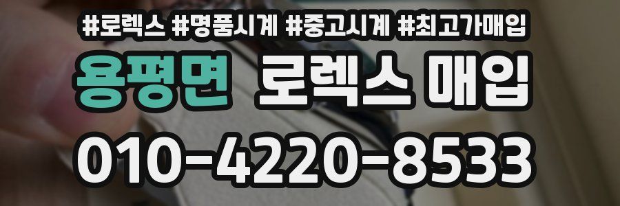 용평면 로렉스 매입