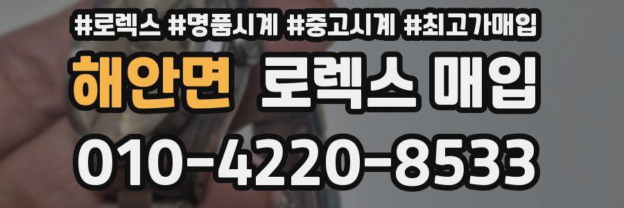 해안면 로렉스 매입