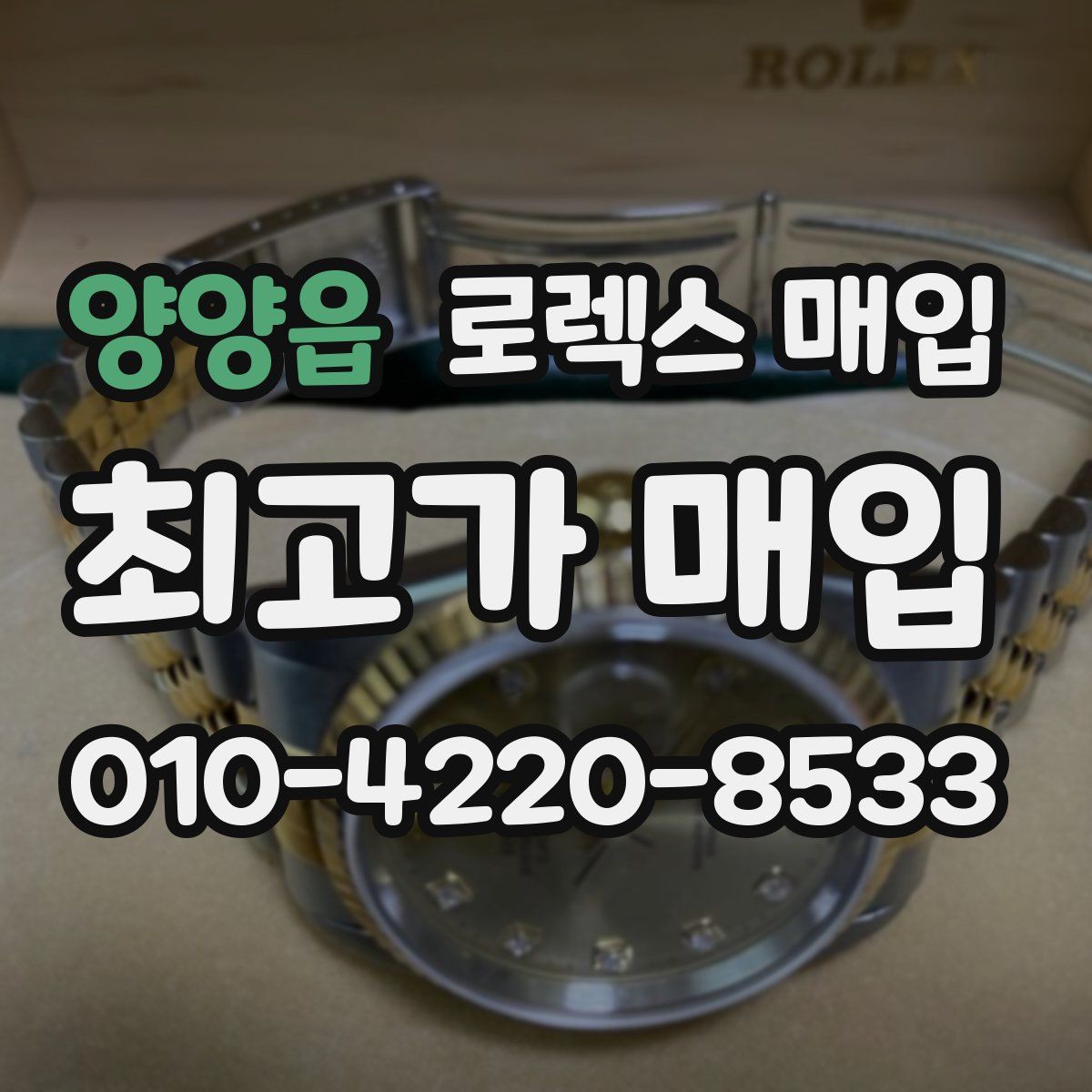 양양읍 로렉스 매입