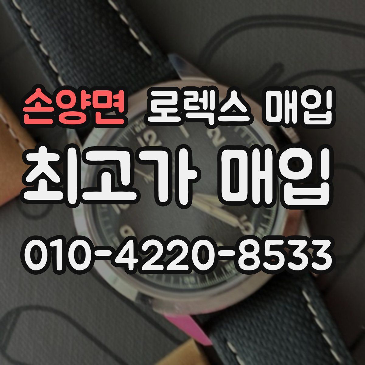 손양면 로렉스 매입