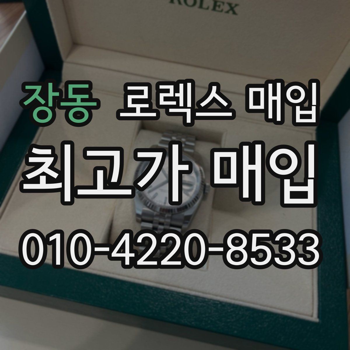 장동 로렉스 매입 단종 모델 시세를 보는 핵심 포인트