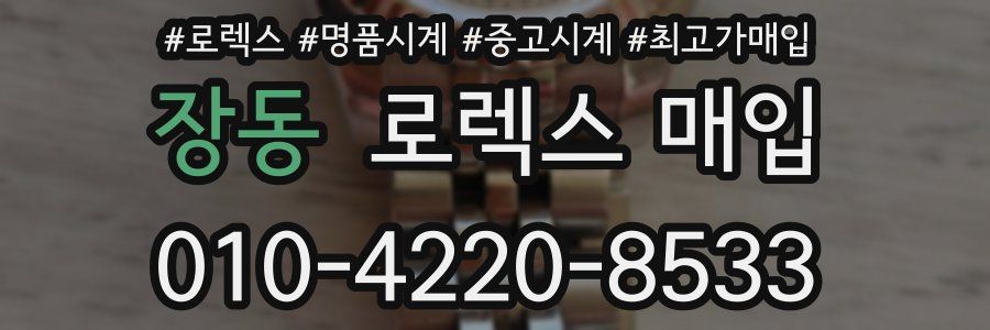 장동 로렉스 매입