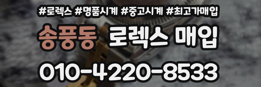 송풍동 로렉스 매입