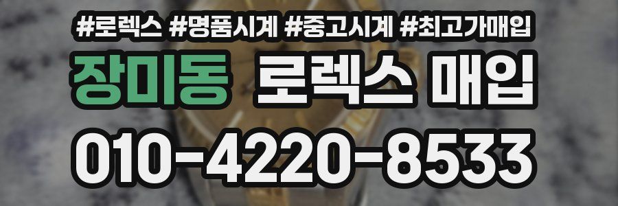 장미동 로렉스 매입