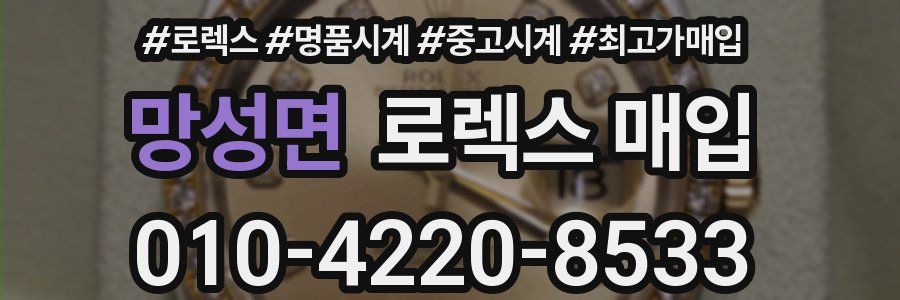 망성면 로렉스 매입