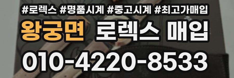 왕궁면 로렉스 매입