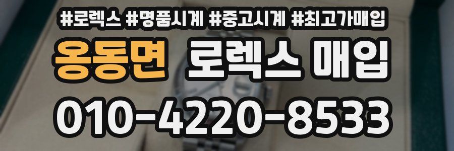 옹동면 로렉스 매입