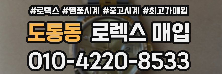 도통동 로렉스 매입