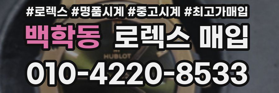 백학동 로렉스 매입