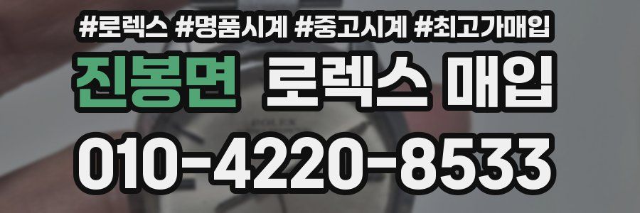 진봉면 로렉스 매입