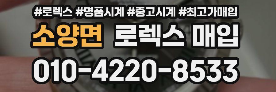 소양면 로렉스 매입