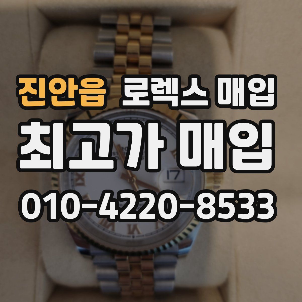 진안읍 로렉스 매입