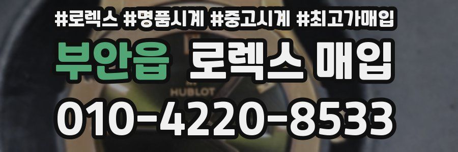 부안읍 로렉스 매입