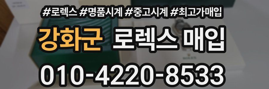 강화군 로렉스 매입