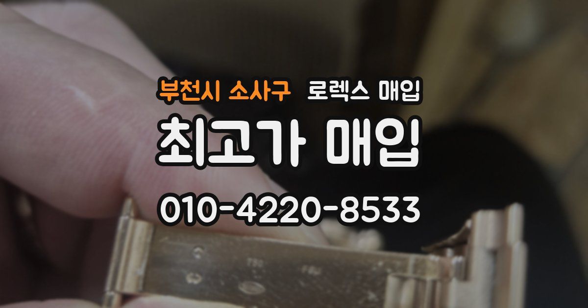 부천시 소사구 로렉스 매입