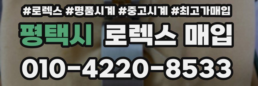 평택시 로렉스 매입