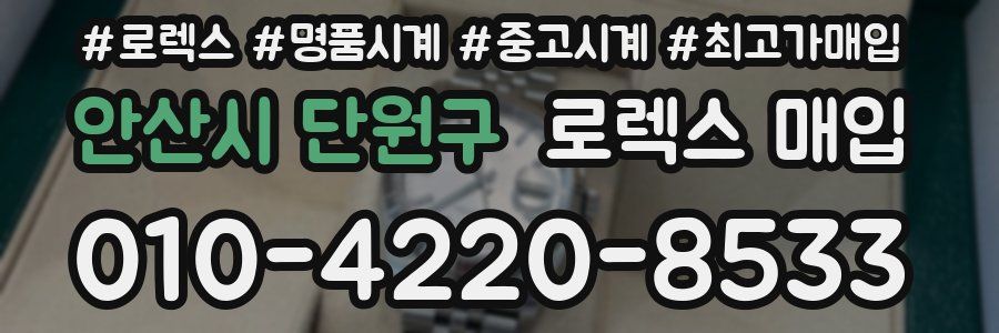안산시 단원구 로렉스 매입