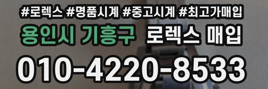 용인시 기흥구 로렉스 매입