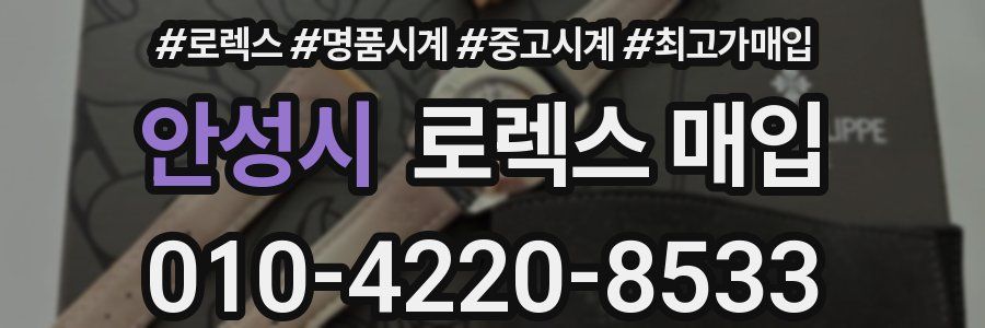 안성시 로렉스 매입
