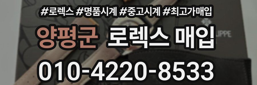 양평군 로렉스 매입