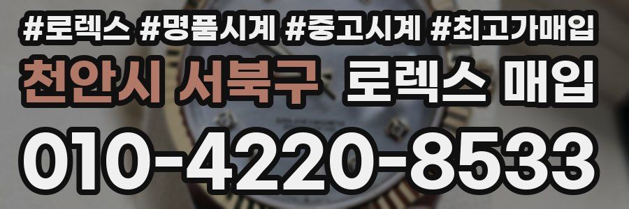 천안시 서북구 로렉스 매입
