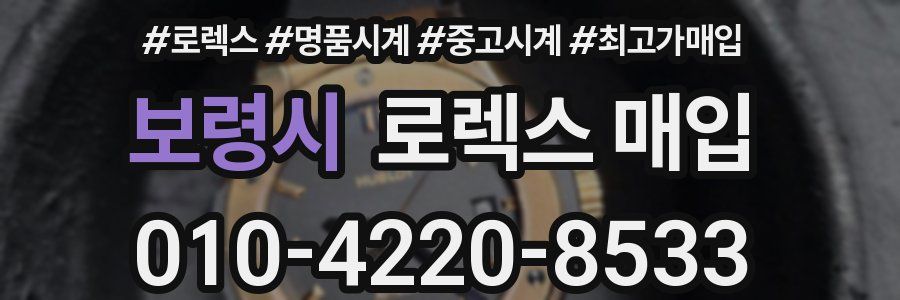 보령시 로렉스 매입
