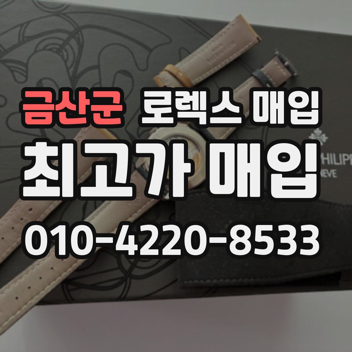 금산군 로렉스 매입