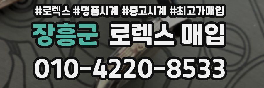 장흥군 로렉스 매입