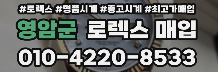 영암군 로렉스 매입