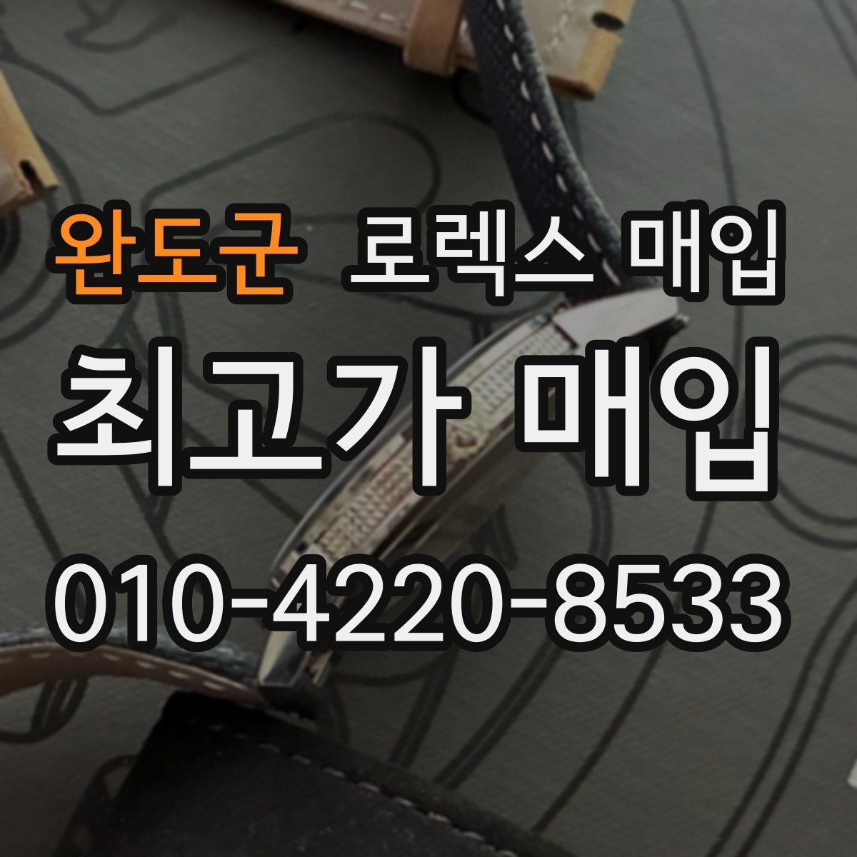 완도군 로렉스 매입