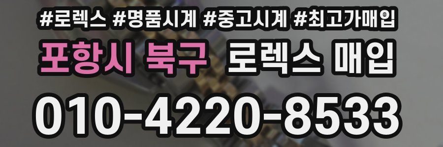 포항시 북구 로렉스 매입