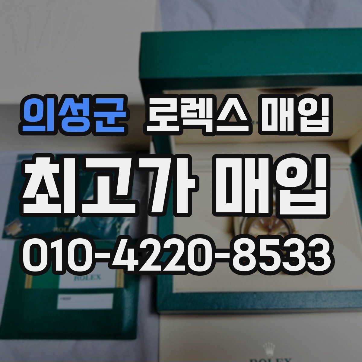 의성군 로렉스 매입