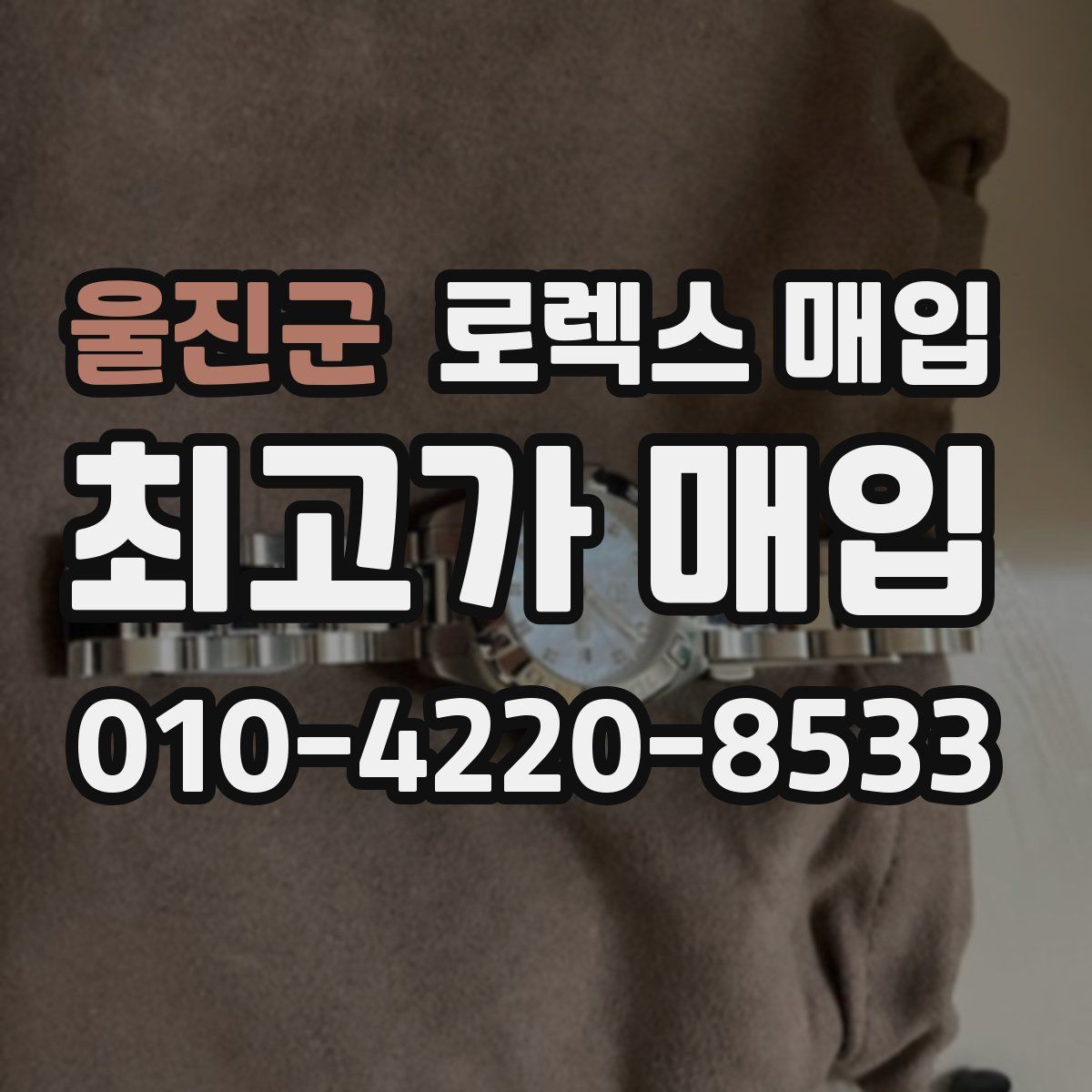 울진군 로렉스 매입