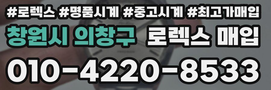 창원시 의창구 로렉스 매입