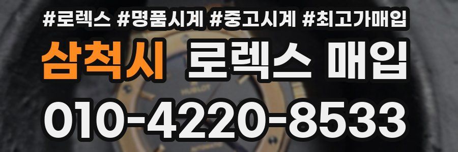 삼척시 로렉스 매입
