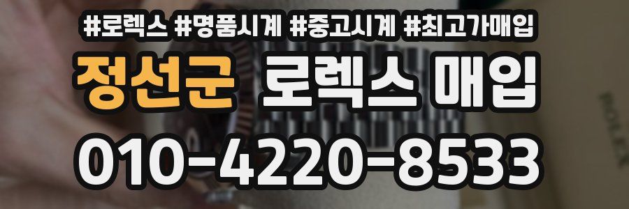 정선군 로렉스 매입