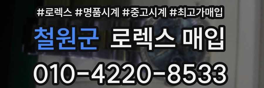 철원군 로렉스 매입