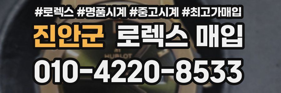 진안군 로렉스 매입