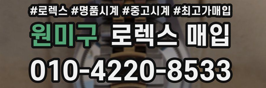 원미구 로렉스 매입
