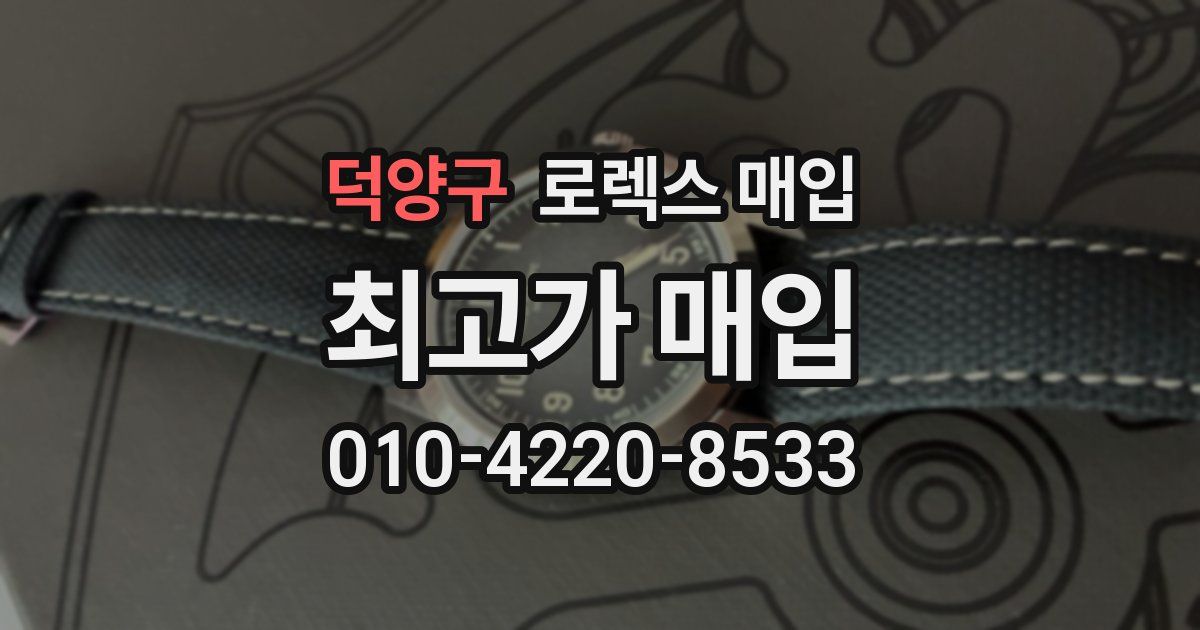 덕양구 로렉스 매입