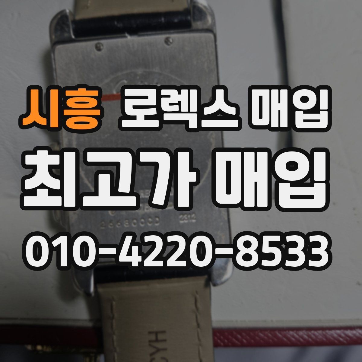 시흥 로렉스 매입 모델명 모를 때 확인하는 방법
