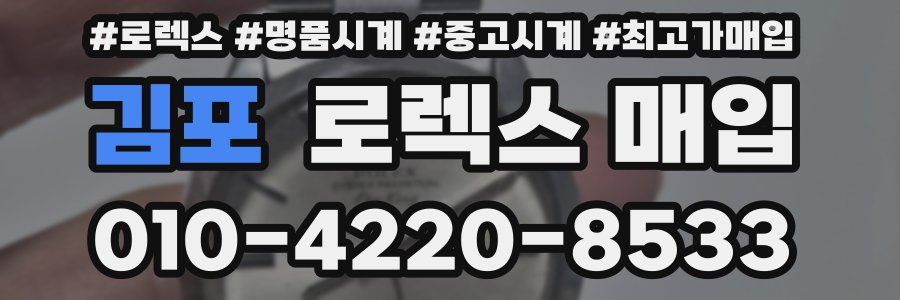 김포 로렉스 매입