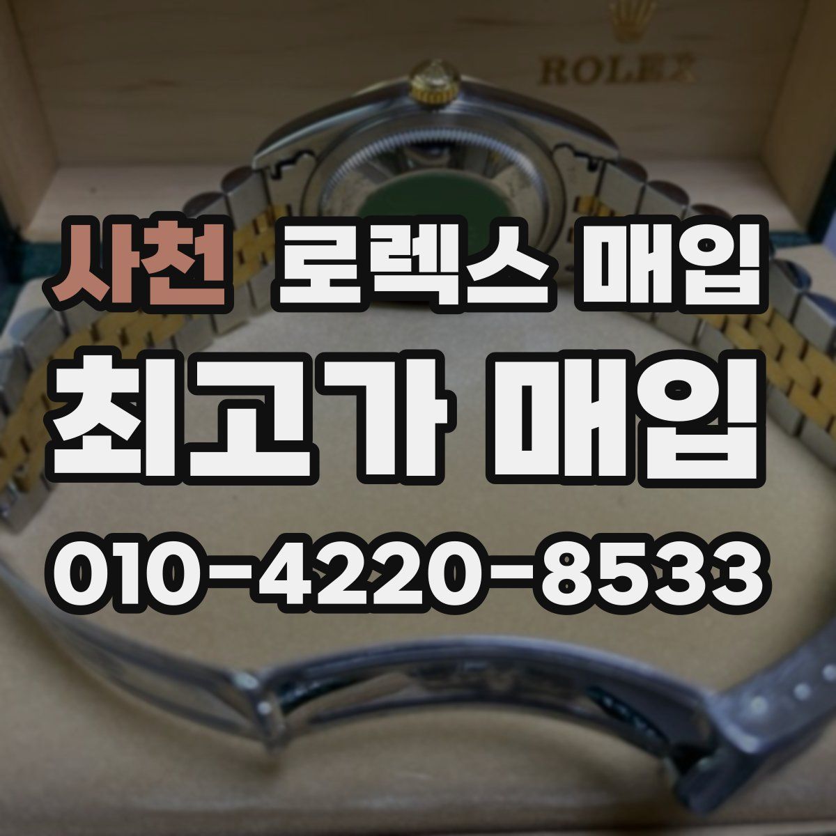 사천 로렉스 매입