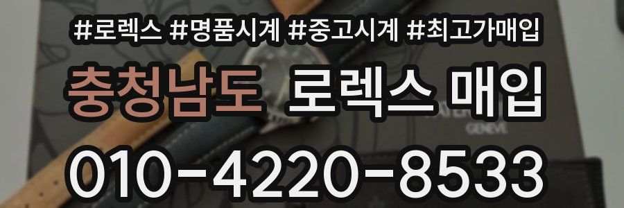 충청남도 로렉스 매입