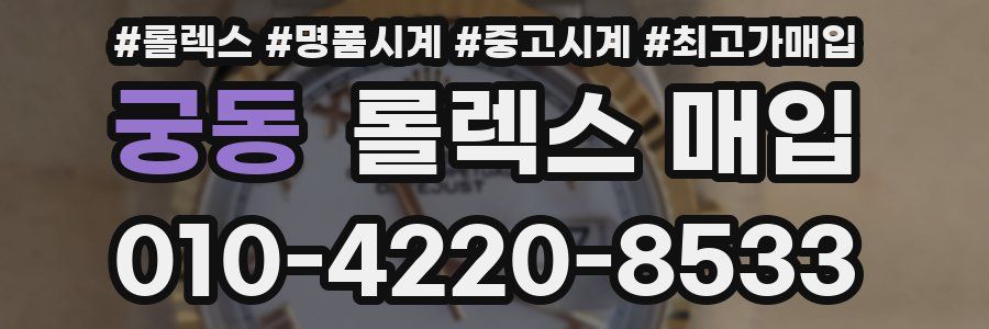 궁동 롤렉스 매입