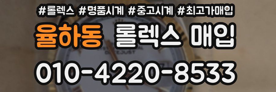 율하동 롤렉스 매입