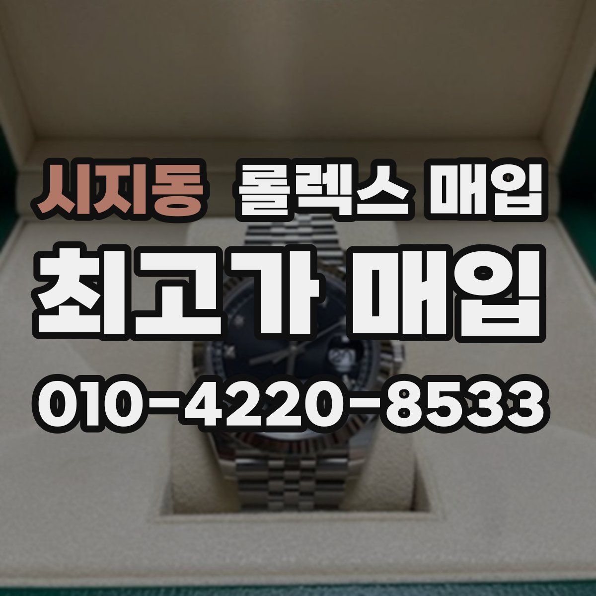 시지동 롤렉스 매입